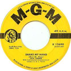 Jack Turner Shake My Hand (Meet Mr. Blues) USED VINYL 7INCH 45 RPM