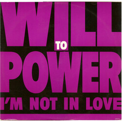 Will To Power I'm Not In Love USED VINYL 12INCH