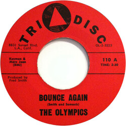 The Olympics Bounce Again / A New Dancin' Partner USED VINYL 7INCH 45 RPM STYRENE