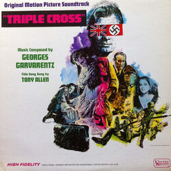 Georges Garvarentz / Tony Allen (10) Triple Cross (Original Motion Picture Soundtrack) Vinyl LP USED