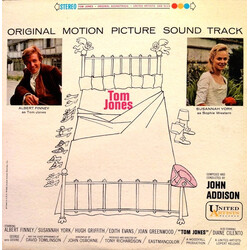 John Addison Tom Jones (Original Motion Picture Sound Track) Vinyl LP USED