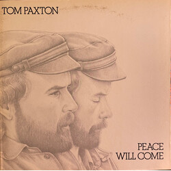 Tom Paxton Peace Will Come Vinyl LP USED