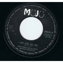 Jamo Thomas & His Party Brothers Orchestra I Spy (For The FBI) VINYL 7" USED