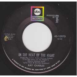 Ray Charles In The Heat Of The Night / Something's Got To Change USED VINYL 7INCH 45 RPM SINGLE REISSUE