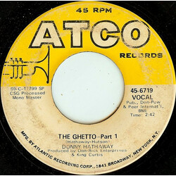 Donny Hathaway The Ghetto USED VINYL 7INCH 45 RPM SINGLE
