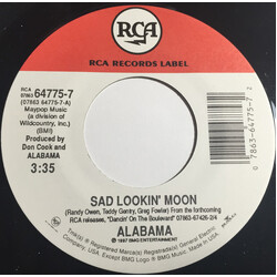 Alabama Sad Lookin' Moon USED VINYL 7INCH 45 RPM SINGLE