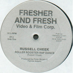 Russell Cheek Roller Rooster Rap Dance Vinyl 12" USED