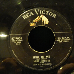 Herb Jeffries Sing To Me / Sweet Leilani USED VINYL 7INCH 45 RPM SINGLE