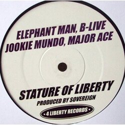 Elephant Man / MC B-Live / Jookie Mundo / Major Ace Stature Of Liberty USED VINYL 12INCH