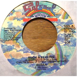 Aurra Such A Feeling / One More Time USED VINYL 7INCH 45 RPM SINGLE