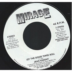 Jean Knight Let The Good Times Roll USED VINYL 7INCH 45 RPM PROMO