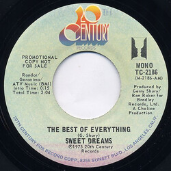 Sweet Dreams (3) The Best Of Everything USED VINYL 7INCH 45 RPM PROMO MONO