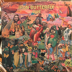 Iron Butterfly Live Vinyl LP USED