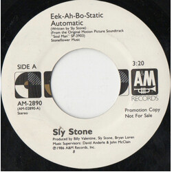 Sly Stone Eek-Ah-Bo-Static Automatic USED VINYL 7INCH 45 RPM PROMO