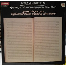 Benjamin Britten / Raphael Wallfisch / English Chamber Orchestra / Steuart Bedford Symphony For Cello And Orchestra · Death In Venice (Suite) Vinyl LP