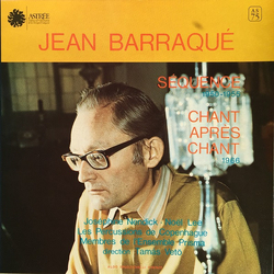 Jean Barraqué Séquence / Chant Après Chant Vinyl LP USED