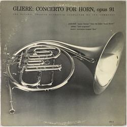 Reinhold Glière / Bolshoi Theatre Orchestra / Sergei Prokofiev / Mikhail Ivanovich Glinka / Фикрет Амиров Concerto For Horn And Orchestra, Opus 91 / G