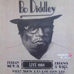 Bo Diddley Live 1984 Vinyl LP USED