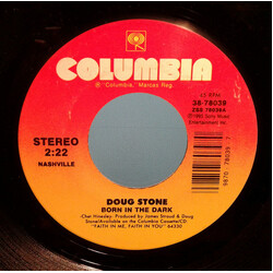 Doug Stone Born In The Dark Vinyl 7" USED
