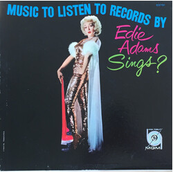 Edie Adams Edie Adams Sings, "Music To Listen To Records By" Vinyl LP USED