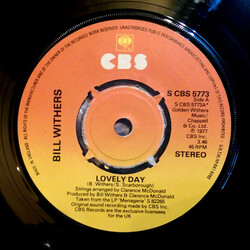 Bill Withers Lovely Day USED VINYL 7INCH 45 RPM