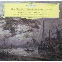 Johannes Brahms / Wolfgang Schneiderhan / Janos Starker Doppelkonzert A-Moll Op. 102 / Tragische Ouvertüre Op. 81 Vinyl LP USED
