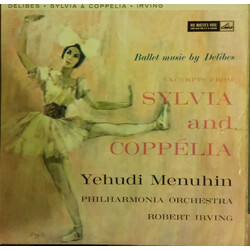 Léo Delibes / Yehudi Menuhin / Philharmonia Orchestra / Robert Irving (2) Excerpts From Sylvia And Coppélia Vinyl LP USED