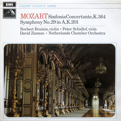 Wolfgang Amadeus Mozart / Norbert Brainin / Peter Schidlof / David Zinman / Netherlands Chamber Orchestra Sinfonia Concertante, K.364 - Symphony No.29