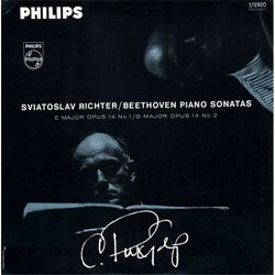 Sviatoslav Richter / Ludwig van Beethoven Piano Sonatas: E Major Opus 14 No. 1 / G Major Opus 14 No. 2 Vinyl LP USED
