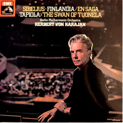 Jean Sibelius / Berliner Philharmoniker / Herbert von Karajan Finlandia / En Saga / Tapiola / The Swan Of Tuonela Vinyl LP USED