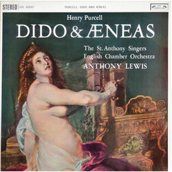 Henry Purcell Dido And Aeneas Vinyl LP USED