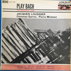 Jacques Loussier / Christian Garros / Pierre Michelot Play Bach No. 1 Vinyl LP USED