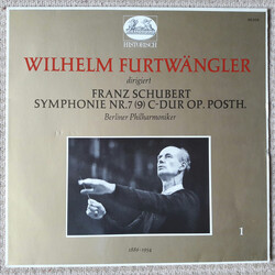 Franz Schubert / Berliner Philharmoniker / Wilhelm Furtwängler Sinfonie Nr. 7 (9) C-dur Op. Posth. Vinyl LP USED