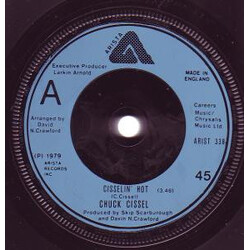 Chuck Cissel Cisselin' Hot USED VINYL 7INCH 45 RPM SINGLE