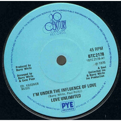 Love Unlimited I'm Under The Influence Of Love Vinyl 7" USED