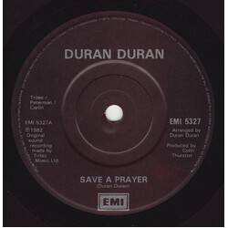 Duran Duran Save A Prayer USED VINYL 7INCH 45 RPM SINGLE REPRESS