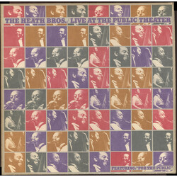 The Heath Brothers Live At The Public Theater Vinyl LP USED
