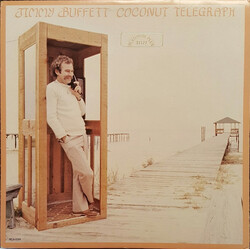 Jimmy Buffett Coconut Telegraph Vinyl LP USED