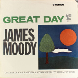 James Moody Great Day Vinyl LP USED