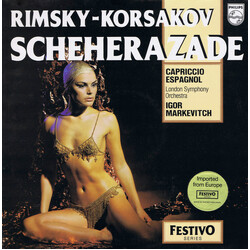 Nikolai Rimsky-Korsakov / The London Symphony Orchestra / Igor Markevitch Scheherazade Vinyl LP USED