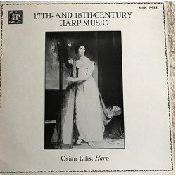 Osian Ellis 17th & 18th Century Harp Music Vinyl LP USED