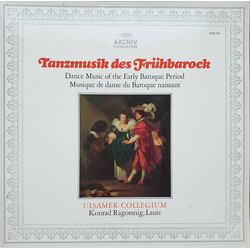 Ulsamer Collegium / Konrad Ragossnig Tanzmusik Des Frühbarock Vinyl LP USED