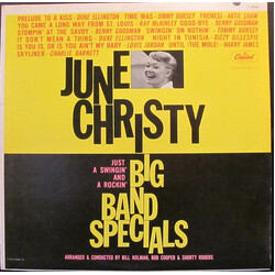 June Christy Big Band Specials Vinyl LP USED