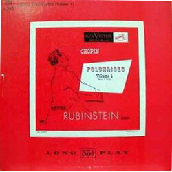 Frédéric Chopin / Arthur Rubinstein Chopin Polonaises Nos. 1 To 6 Vinyl LP USED