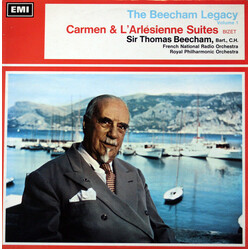 Georges Bizet / Sir Thomas Beecham / Orchestre National De France / The Royal Philharmonic Orchestra The Beecham Legacy Volume 1 Vinyl LP USED