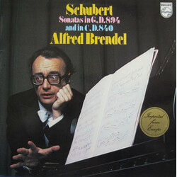 Franz Schubert / Alfred Brendel Sonatas In G, D.894 And In C, D.840 Vinyl LP USED