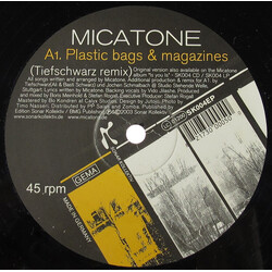 Micatone Plastic Bags & Magazines USED VINYL 12INCH 45 RPM 33 S RPM