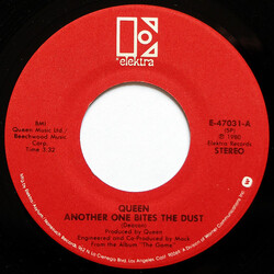 Queen Another One Bites The Dust USED VINYL 7INCH 45 RPM SINGLE STEREO