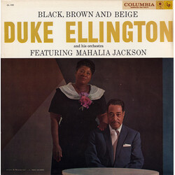 Duke Ellington And His Orchestra / Mahalia Jackson Black, Brown And Beige Vinyl LP USED