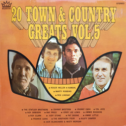 Various 20 Town & Country Greats Volume 5 Vinyl LP USED